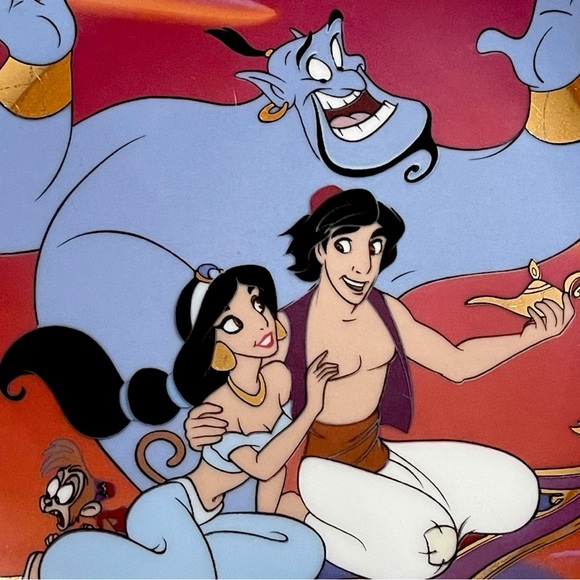 Disney Aladdin The Magic Carpet Ride Bradford Exchange Collector Plate 7-5/8" - Picture 2 of 9